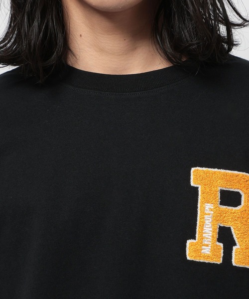 niko and...（ニコアンド）の「サガラワッペン7分袖プルオーバー（Tシャツ/カットソー・メンズ・オフホワイト/ブラック/パープル・LARGE/MEDIUM）」の11枚目の写真