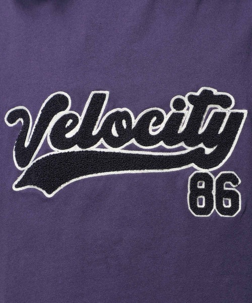 niko and...（ニコアンド）の「サガラワッペン7分袖プルオーバー（Tシャツ/カットソー・メンズ・オフホワイト/ブラック/パープル・LARGE/MEDIUM）」の8枚目の写真