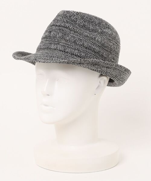 Ruben(ルーベン)の「MIX THERMO HAT/サーモ中折れ(ハット・メンズ・ブラック/グレー/ライトグレー・FREE)」の7枚目の写真