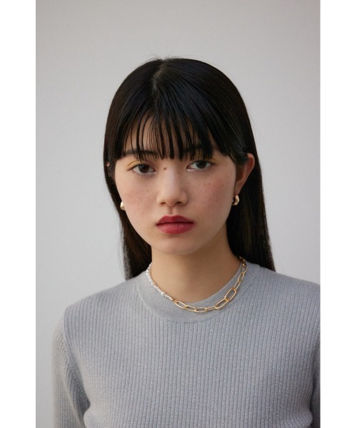 AZUL by moussy（アズールバイマウジー）の「イレギュラーシェイプミニフープピアス（ブレスレット・レディース・ゴールド系その他/シルバー・FREE）」の3枚目の写真