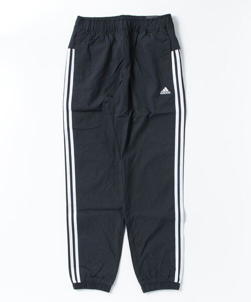 adidas(アディダス)の「アディダス adidas シーズナル レギュラーフィット デニムルック クロスパンツ(デニムパンツ・レディース・ネイビー/ブラック・S/M/L/XL)」の1枚目の写真