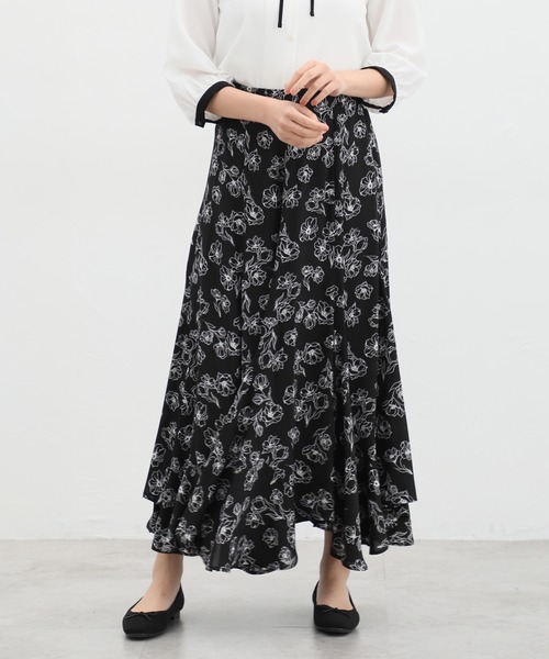 Honeys（ハニーズ）の「エスカルゴロングスカート（スカート）」 - WEAR