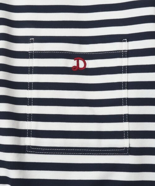 DRESSTERIOR（ドレステリア）の「◆【接触冷感/抗菌防臭/消臭】ICE CLEAR COTTON オーバーフィットボーダーポロシャツ（ポロシャツ・メンズ・ネイビー系2・90/92/91/94）」の20枚目の写真