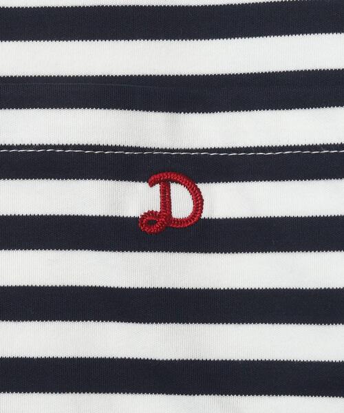 DRESSTERIOR（ドレステリア）の「◆【接触冷感/抗菌防臭/消臭】ICE CLEAR COTTON オーバーフィットボーダーポロシャツ（ポロシャツ・メンズ・ネイビー系2・90/92/91/94）」の21枚目の写真