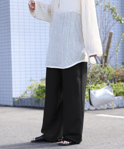 reca（レカ）の「リラックスイージーパンツ（その他パンツ・レディース・ミント/ネイビー/マスタード/ブラック・FREE）」の5枚目の写真