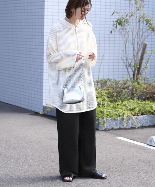 reca（レカ）の「リラックスイージーパンツ（その他パンツ・レディース・ミント/ネイビー/マスタード/ブラック・FREE）」の7枚目の写真