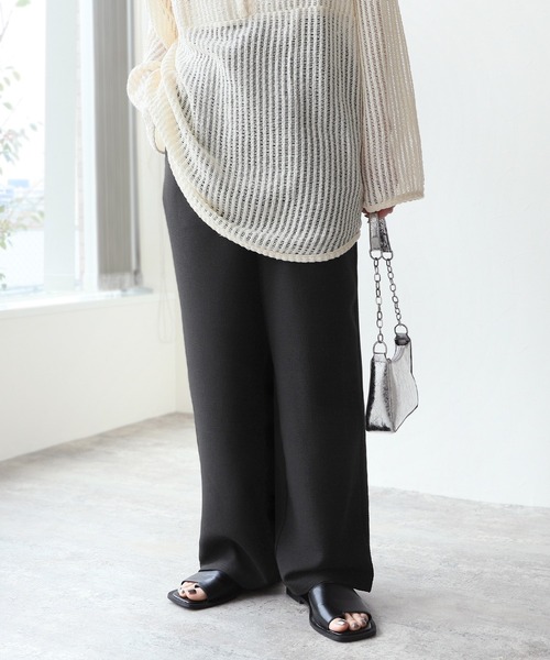 reca（レカ）の「リラックスイージーパンツ（その他パンツ・レディース・ミント/ネイビー/マスタード/ブラック・FREE）」の6枚目の写真