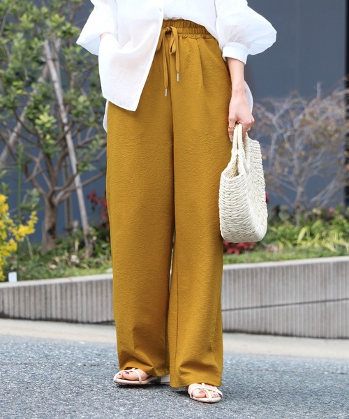 reca（レカ）の「リラックスイージーパンツ（その他パンツ・レディース・ミント/ネイビー/マスタード/ブラック・FREE）」の11枚目の写真