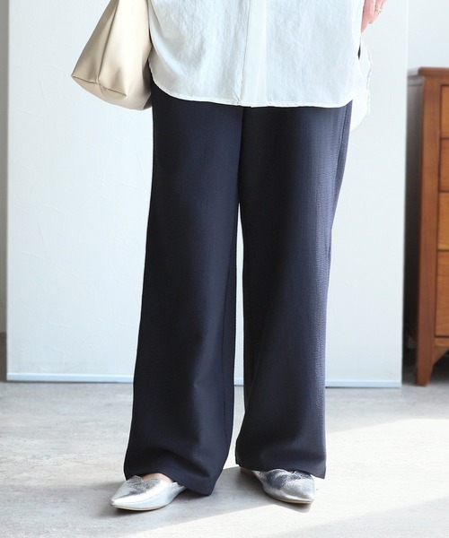 reca（レカ）の「リラックスイージーパンツ（その他パンツ・レディース・ミント/ネイビー/マスタード/ブラック・FREE）」の15枚目の写真