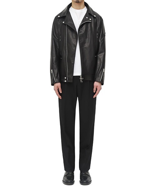 JAMES GROSE / ジェームスグロース：【ONLY ARK】別注 NEW MANILA JACKET HORSE HIDE：ONLYARK-0-1052[MUS]（ライダースジャケット）｜JAMES GROSE（ジェームスグロース）