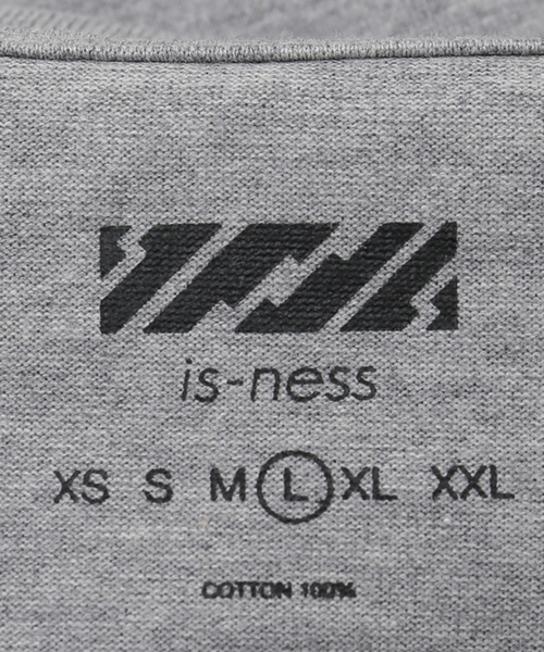 is-ness(イズネス)の「【is-ness / イズネス】BALLOON SHORT SLEEVE T-SHIRT(Tシャツ/カットソー・メンズ・ホワイト/ブラック/チャコールグレー・MEDIUM)」の14枚目の写真