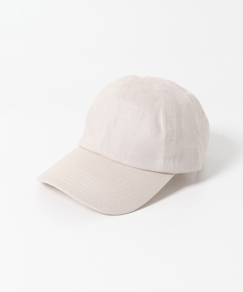 URBAN RESEARCH DOORS(アーバンリサーチドアーズ)の「リネンキャップ(キャップ・レディース・ブラック/ナチュラル/ベージュ系その他・-)」の10枚目の写真