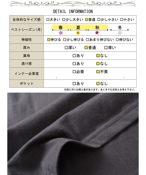 GOLDJAPAN(ゴールドジャパン)の「オーバーサイズロゴTシャツ【大きいサイズ対応】(Tシャツ/カットソー・レディース・グレー・LL/3L/4L)」の18枚目の写真