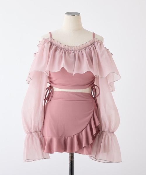 Seemi.by NICE CLAUP 新品未使用　オフショル水着 Seemi. byNICECLAUP（ シーミーバイナイスクラップ）の「【Seemi