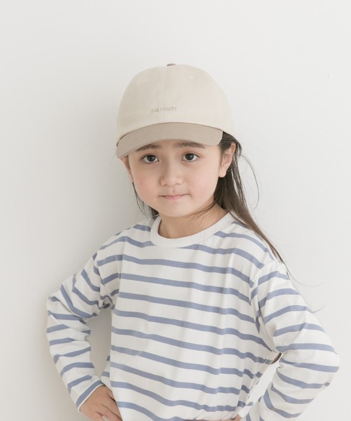 URBAN RESEARCH DOORS（アーバンリサーチドアーズ）の「『親子リンク』バイカラーキャップ(KIDS)（キャップ・キッズ・ブラック系その他/ベージュ系その他・ONE）」の3枚目の写真