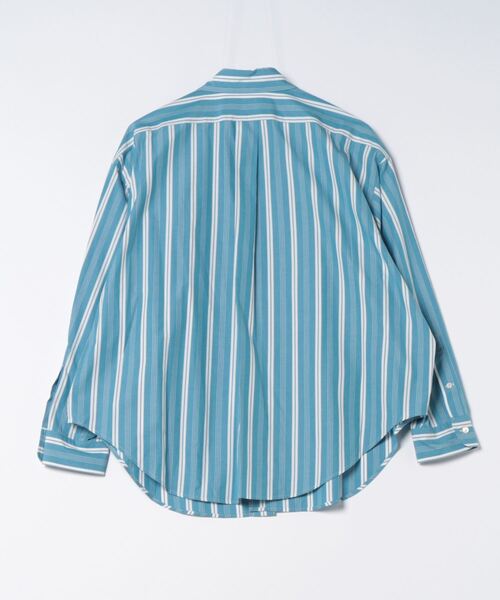 THE SHINZONE（ザ　シンゾーン）の「STRIPE DADDY SHIRTS（シャツ/ブラウス・レディース・グリーン/ブルー・SMALL/REGULAR）」の9枚目の写真
