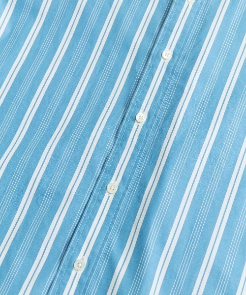 THE SHINZONE（ザ　シンゾーン）の「STRIPE DADDY SHIRTS（シャツ/ブラウス・レディース・グリーン/ブルー・SMALL/REGULAR）」の15枚目の写真