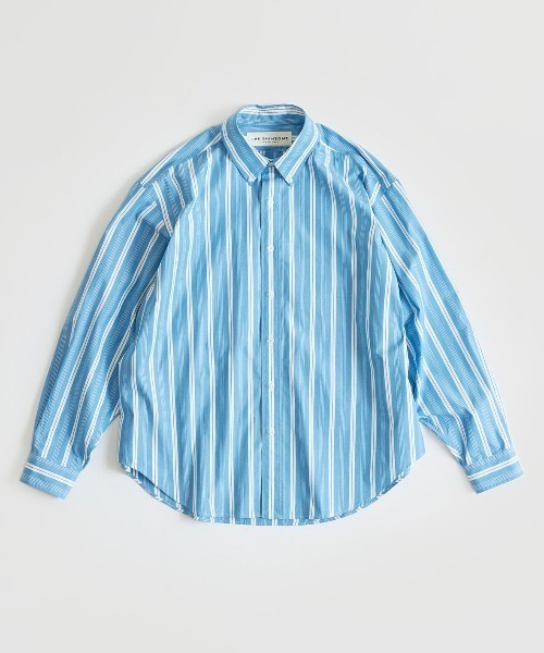 THE SHINZONE（ザ　シンゾーン）の「STRIPE DADDY SHIRTS（シャツ/ブラウス・レディース・グリーン/ブルー・SMALL/REGULAR）」の16枚目の写真
