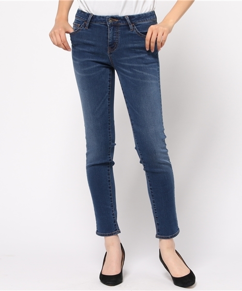 FREE'S MART（フリーズマート）の「スキニーパンツ（その他パンツ・レディース・ブラック/ダークネイビー/ホワイト・24/25/26）」の3枚目の写真