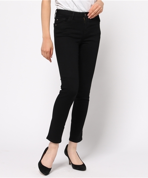 FREE'S MART（フリーズマート）の「スキニーパンツ（その他パンツ・レディース・ブラック/ダークネイビー/ホワイト・24/25/26）」の2枚目の写真