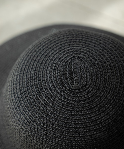 rectangle（レクタングル）の「つば広ビッグストローハット（ハット・レディース・ベージュ/アイボリー/ブラック・FREE）」の22枚目の写真