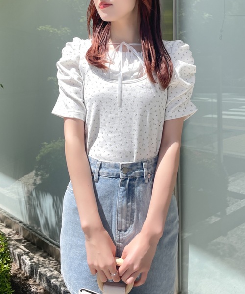 NOMAE（ノーマエ）の「フリルレイヤードトップス（Tシャツ/カットソー