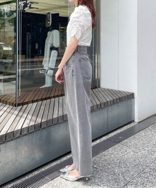 NOMAE（ノーマエ）の「フリルレイヤードトップス（Tシャツ/カットソー・レディース・ブルー系その他/ブラック/ピンク系その他/グレー・FREE）」の20枚目の写真