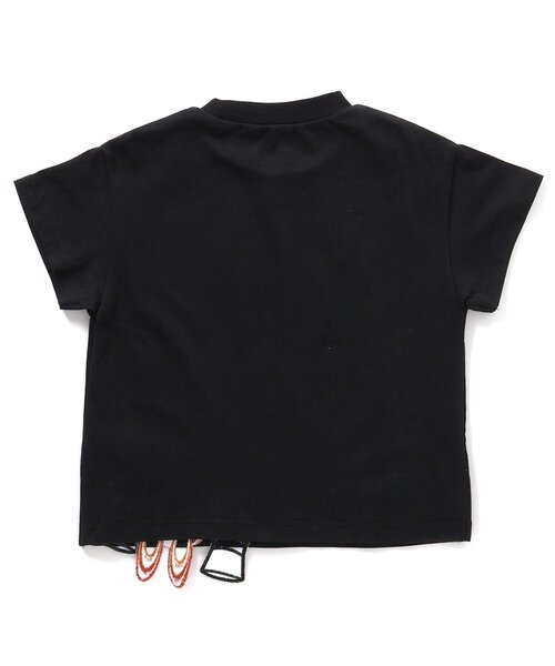 Tシャツ・カットソー lotsyou_Ella Blouse ( 3 COLOR) セール】3色3柄立体モチーフTシャツ（Tシャツ/カットソー