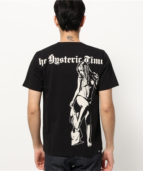 【希少❗新品】ヒステリックグラマー♥️ HYS TIMES pt T-SH 黒 HYSTERIC GLAMOUR（ヒステリックグラマー）の「HYS TIMES pt T-SH（T
