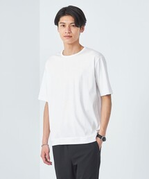 green label relaxing | 【WEB限定】JUSTFIT エアリー ソフト リブ Tシャツ(Tシャツ/カットソー)