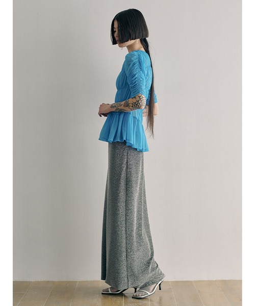 専用になります SORlN ソリン カットソー SORIN（ソリン ）の「Sheer Tricot Shirring T-shirt（Tシャツ