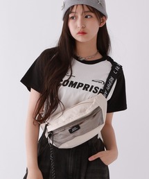 repipi armario | メッシュポケボディBAG(ボディバッグ/ウエストポーチ)