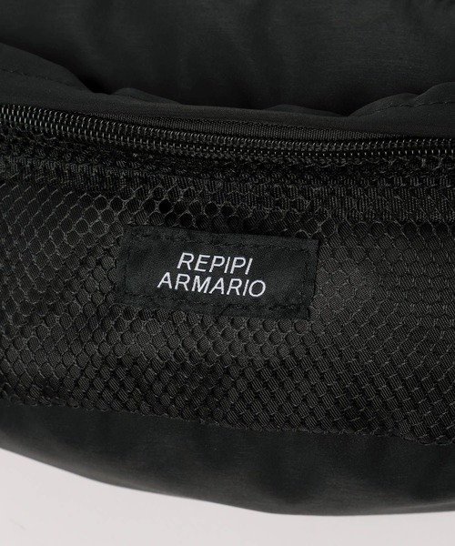 repipi armario(レピピ アルマリオ)の「メッシュポケボディBAG(ボディバッグ/ウエストポーチ・キッズ・グレー/ブラック/ホワイト・FREE)」の10枚目の写真