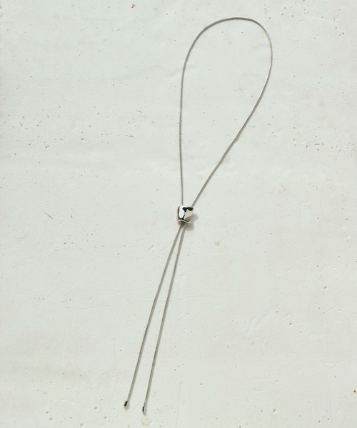 GOLDY(ゴールディ)の「ループ タイイング メタル ネックレス(ネックレス・レディース・ゴールド/シルバー系その他/ゴールド系その他/シルバー・FREE)」の11枚目の写真
