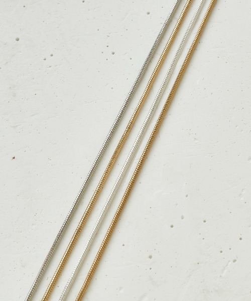 GOLDY(ゴールディ)の「ループ タイイング メタル ネックレス(ネックレス・レディース・ゴールド/シルバー系その他/ゴールド系その他/シルバー・FREE)」の7枚目の写真