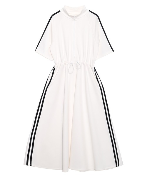 半袖トラックジャージワンピース（ワンピース）｜PUNYUS（プニュズ）