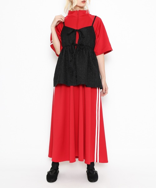 半袖トラックジャージワンピース（ワンピース）｜PUNYUS（プニュズ）