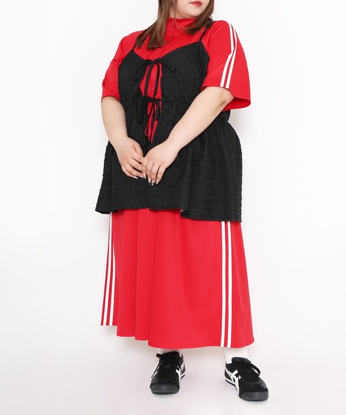 半袖トラックジャージワンピース（ワンピース）｜PUNYUS（プニュズ）