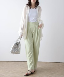 カーブシルエットサロペット