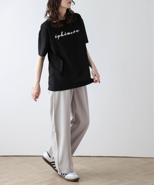 La-gemme(ラジェム)の「カーブシルエットサロペット(サロペット/オーバーオール・レディース・ベージュ系その他/グリーン系その他/ライトグレー/ブラック・フリー)」の22枚目の写真