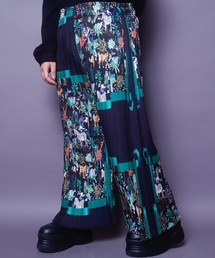 rovtski | サファリ柄プリーツパンツ(その他パンツ)