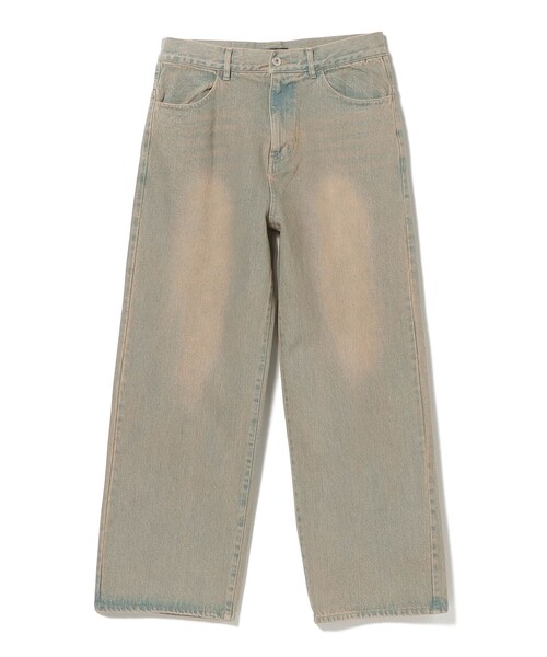 BEAMS HEART（ビームスハート）の「【4色展開】ブラスト ワイド ストレート デニム（デニムパンツ・メンズ・ブラック/インディゴブルー/ブラウン/ネイビー・SMALL/LARGE/MEDIUM）」の13枚目の写真