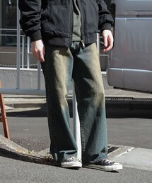 BEAMS HEART（ビームスハート）の「【4色展開】ブラスト ワイド ストレート デニム（デニムパンツ）」