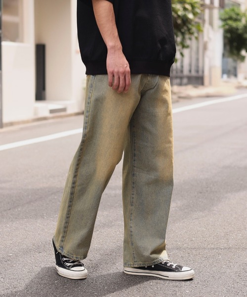 4色展開】ブラスト ワイド ストレート デニム（デニムパンツ）｜BEAMS