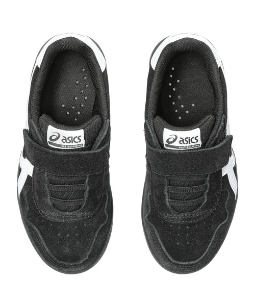ASICS（アシックス）の「JAPAN PRO PS / ジャパン プロ ピーエス（スニーカー・キッズ・ブラック×ホワイト・20/21/19.5/17.5/18.5/22/17/20.5/21.5）」の6枚目の写真