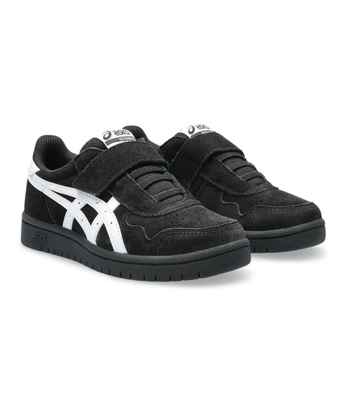 ASICS（アシックス）の「JAPAN PRO PS / ジャパン プロ ピーエス（スニーカー・キッズ・ブラック×ホワイト・20/21/19.5/17.5/18.5/22/17/20.5/21.5）」の4枚目の写真