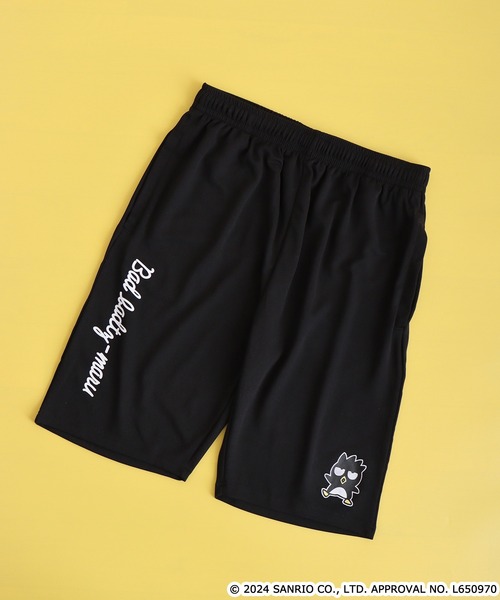 sanrio（サンリオ）の「サンリオキャラクターズ　ハニカムメッシュハーフパンツ（その他パンツ・メンズ・ピンク系/ブラック系/ネイビー/サックスブルー/ライトオレンジ系/ブルーグリーン/ブラック/ネイビー系・M/L/LL）」の3枚目の写真