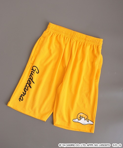 sanrio（サンリオ）の「サンリオキャラクターズ　ハニカムメッシュハーフパンツ（その他パンツ・メンズ・ピンク系/ブラック系/ネイビー/サックスブルー/ライトオレンジ系/ブルーグリーン/ブラック/ネイビー系・M/L/LL）」の8枚目の写真