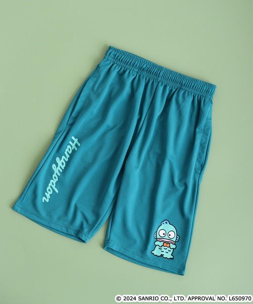 sanrio（サンリオ）の「サンリオキャラクターズ　ハニカムメッシュハーフパンツ（その他パンツ・メンズ・ピンク系/ブラック系/ネイビー/サックスブルー/ライトオレンジ系/ブルーグリーン/ブラック/ネイビー系・M/L/LL）」の5枚目の写真