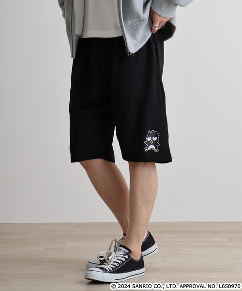 sanrio（サンリオ）の「サンリオキャラクターズ　ハニカムメッシュハーフパンツ（その他パンツ・メンズ・ピンク系/ブラック系/ネイビー/サックスブルー/ライトオレンジ系/ブルーグリーン/ブラック/ネイビー系・M/L/LL）」の10枚目の写真